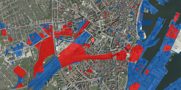 Jordforureningskort på Eckersbergsgade 21, 3. th, 8000 Aarhus C