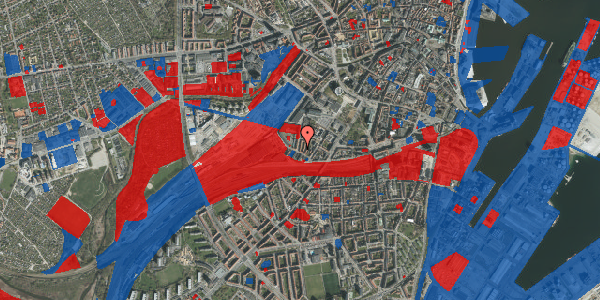 Jordforureningskort på Eckersbergsgade 43, st. th, 8000 Aarhus C