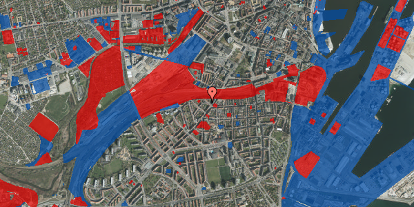 Jordforureningskort på Ewaldsgade 9, st. , 8000 Aarhus C