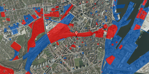 Jordforureningskort på Ewaldsgade 10, st. tv, 8000 Aarhus C