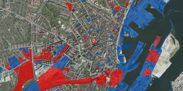 Jordforureningskort på Grønnegade 2, 1. th, 8000 Aarhus C