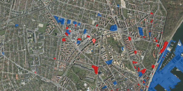 Jordforureningskort på Gustav Wieds Vej 21, 2. th, 8000 Aarhus C