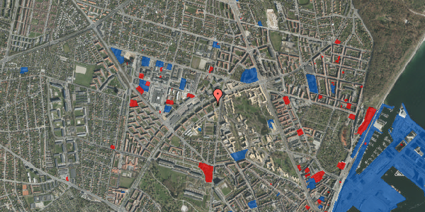 Jordforureningskort på Gustav Wieds Vej 35, 1. 4, 8000 Aarhus C