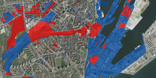 Jordforureningskort på H.N. Clausens Gade 15, 1. , 8000 Aarhus C