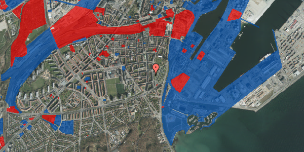 Jordforureningskort på Hendrik Pontoppidans Gade 20, 1. tv, 8000 Aarhus C