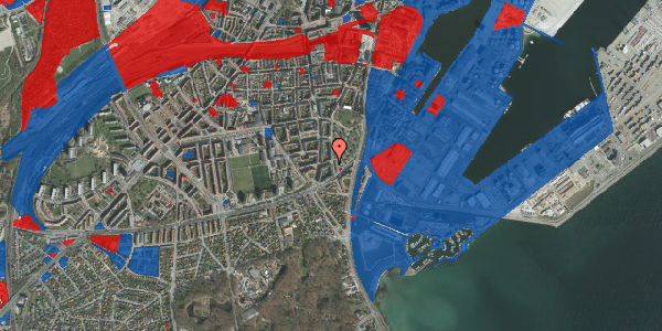 Jordforureningskort på Hendrik Pontoppidans Gade 28, 2. tv, 8000 Aarhus C