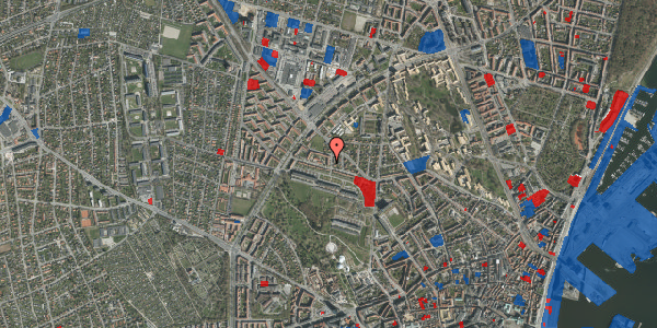 Jordforureningskort på H.V. Kaalunds Vej 1, 2. th, 8000 Aarhus C