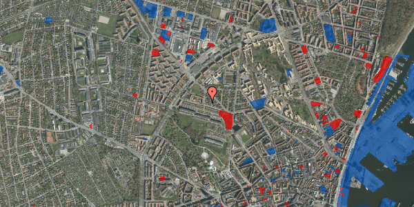 Jordforureningskort på H.V. Kaalunds Vej 2, 8000 Aarhus C