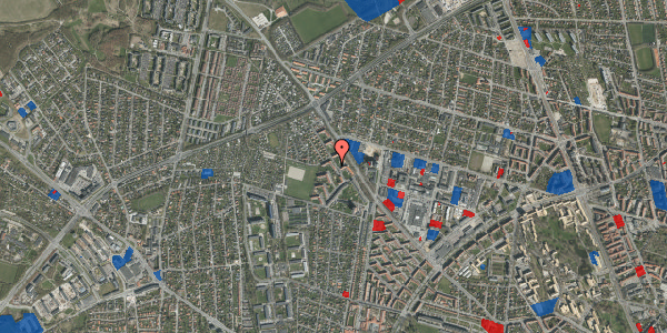 Jordforureningskort på Hammershusvej 45, 1. th, 8210 Aarhus V