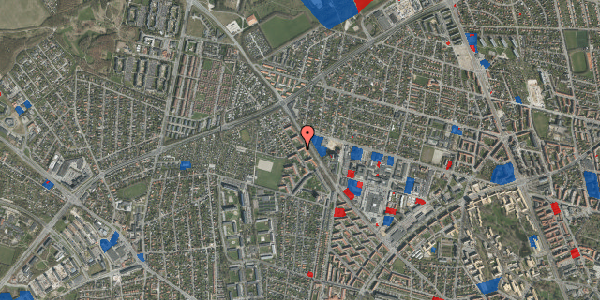 Jordforureningskort på Hammershusvej 54, 1. th, 8210 Aarhus V