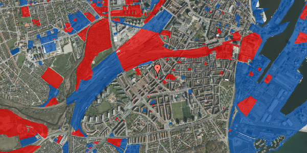 Jordforureningskort på Hedemannsgade 6, st. , 8000 Aarhus C