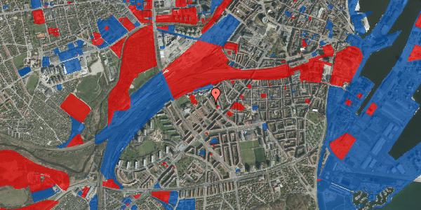 Jordforureningskort på Hedemannsgade 7, 1. th, 8000 Aarhus C