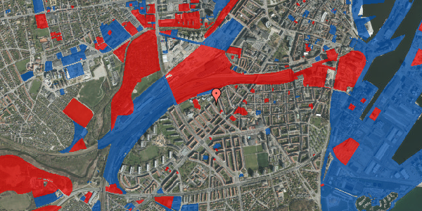 Jordforureningskort på Hedemannsgade 17, 2. tv, 8000 Aarhus C