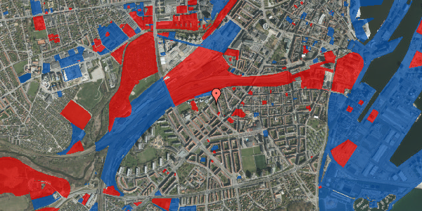 Jordforureningskort på Hedemannsgade 20, 3. th, 8000 Aarhus C