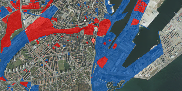 Jordforureningskort på Heibergsgade 26B, 3. tv, 8000 Aarhus C