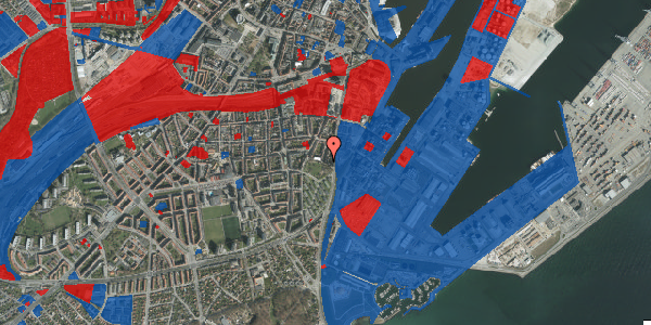 Jordforureningskort på Heibergsgade 27, 1. tv, 8000 Aarhus C