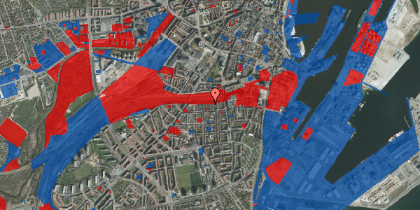 Jordforureningskort på Helgolandsgade 14, 1. , 8000 Aarhus C