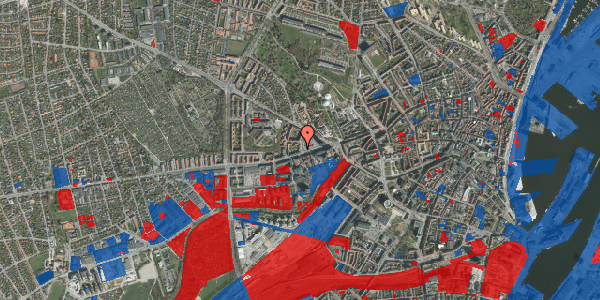 Jordforureningskort på Herningvej 1, 1. 9, 8000 Aarhus C