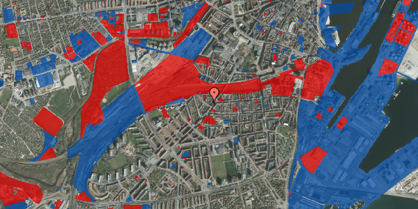 Jordforureningskort på Holbergsgade 4, 1. tv, 8000 Aarhus C