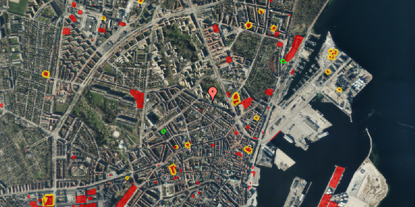 Jordforureningskort på Høegh-Guldbergs Gade 79, 8000 Aarhus C