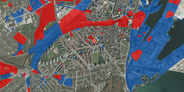 Jordforureningskort på Ingerslevs Boulevard 8, kl. 1, 8000 Aarhus C