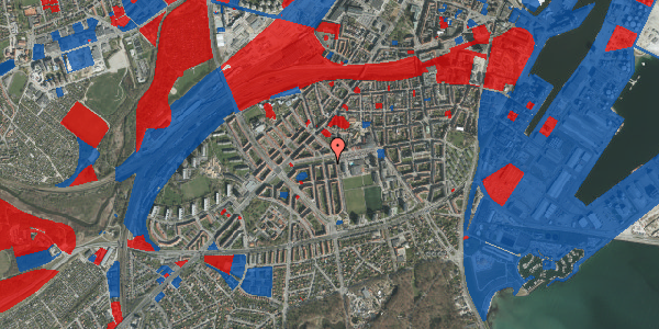 Jordforureningskort på Ingerslevs Boulevard 11, 3. tv, 8000 Aarhus C