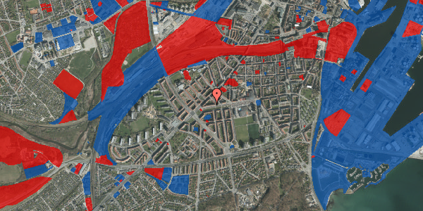 Jordforureningskort på Ingerslevs Boulevard 16, 2. th, 8000 Aarhus C