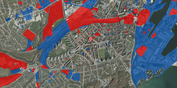 Jordforureningskort på Ingerslevs Boulevard 18, 3. th, 8000 Aarhus C