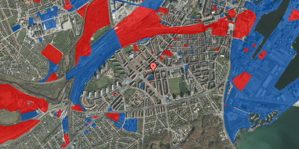 Jordforureningskort på Ingerslevs Boulevard 29, 5. tv, 8000 Aarhus C