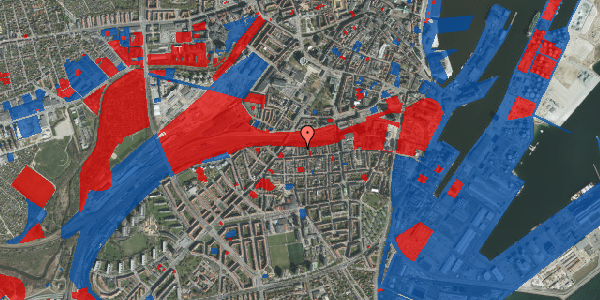 Jordforureningskort på Istedgade 21, 1. tv, 8000 Aarhus C