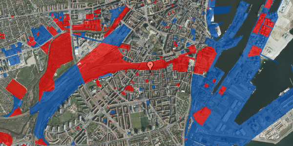 Jordforureningskort på Istedgade 29, 8000 Aarhus C