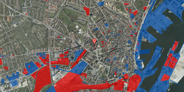 Jordforureningskort på Janus La Cours Gade 9, 4. th, 8000 Aarhus C