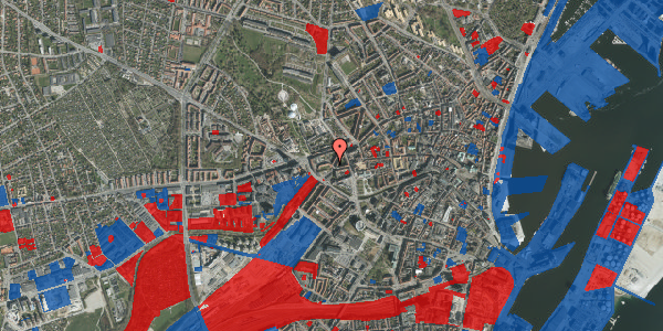 Jordforureningskort på Janus La Cours Gade 14, 1. th, 8000 Aarhus C