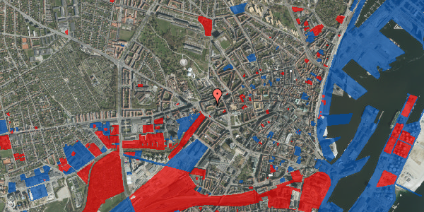 Jordforureningskort på Janus La Cours Gade 18, 2. th, 8000 Aarhus C