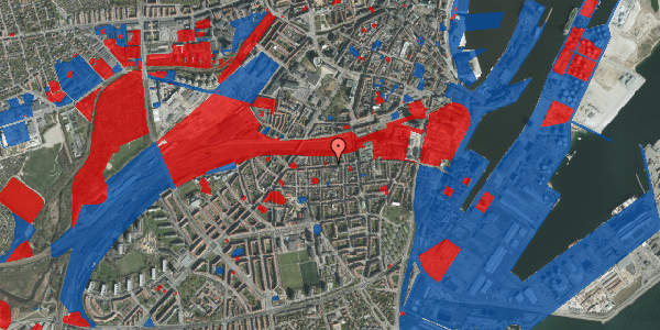 Jordforureningskort på Jægergårdsgade 63, st. , 8000 Aarhus C