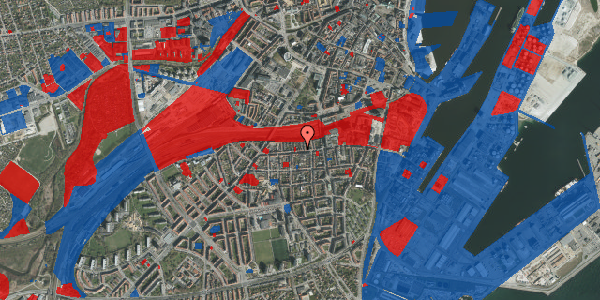 Jordforureningskort på Jægergårdsgade 65, st. , 8000 Aarhus C