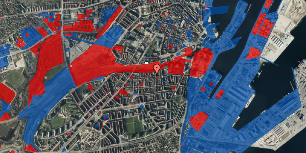 Jordforureningskort på Jægergårdsgade 77, st. , 8000 Aarhus C