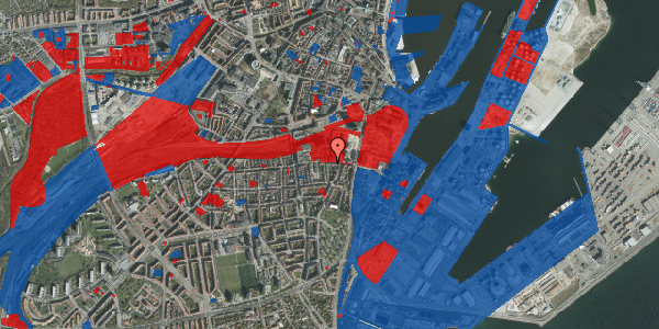 Jordforureningskort på Jægergårdsgade 134, st. , 8000 Aarhus C