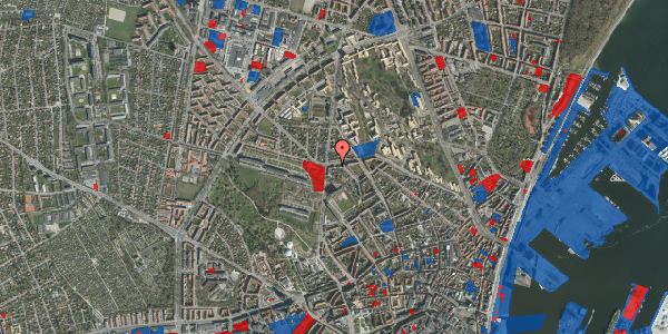 Jordforureningskort på Kaserneboulevarden 31, st. , 8000 Aarhus C