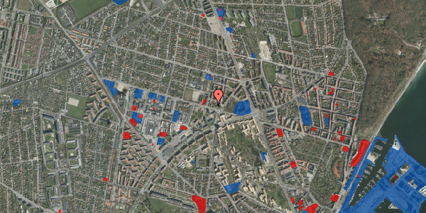 Jordforureningskort på Katrinebjergvej 50, 8200 Aarhus N