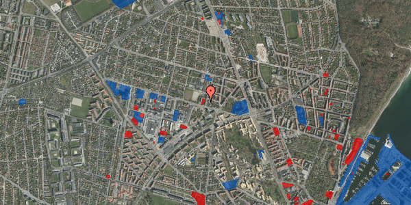 Jordforureningskort på Katrinebjergvej 56C, st. 1, 8200 Aarhus N