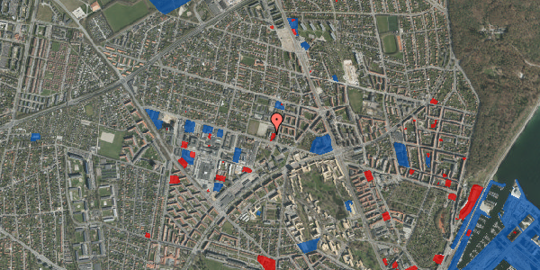 Jordforureningskort på Katrinebjergvej 58, st. 3, 8200 Aarhus N