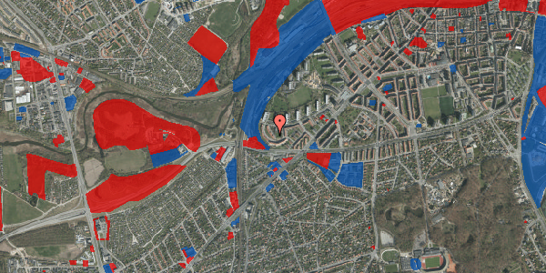 Jordforureningskort på Kirkedammen 12, 1. tv, 8000 Aarhus C