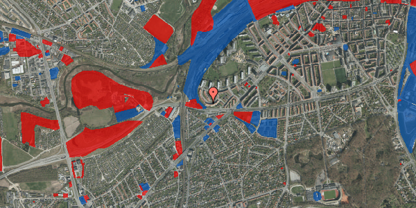 Jordforureningskort på Kirkedammen 27, 3. 42, 8000 Aarhus C