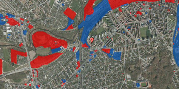 Jordforureningskort på Kirkedammen 31, st. th, 8000 Aarhus C