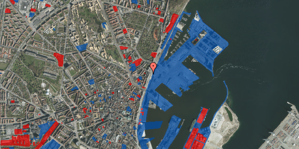 Jordforureningskort på Kystvejen 65, kl. th, 8000 Aarhus C