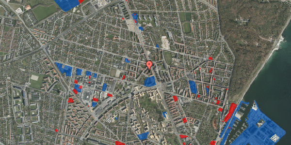 Jordforureningskort på Langelandsgade 208, 2. tv, 8200 Aarhus N