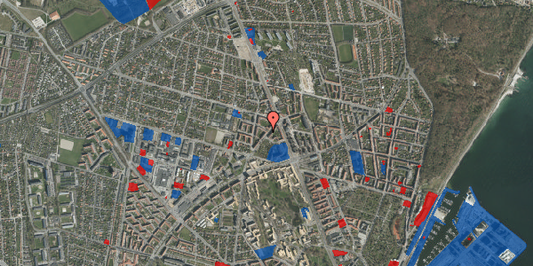 Jordforureningskort på Langelandsgade 211, 1. th, 8200 Aarhus N