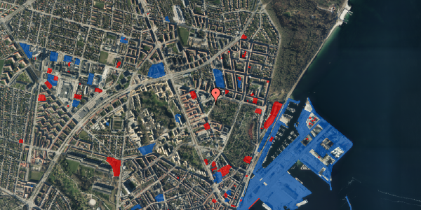 Jordforureningskort på Larsen-Ledets Gade 1, 8000 Aarhus C