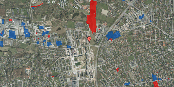 Jordforureningskort på Lenesvej 1, 1. th, 8220 Brabrand